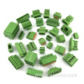 6.35MM pitch screw type PCB terminal block Spliceable terminal